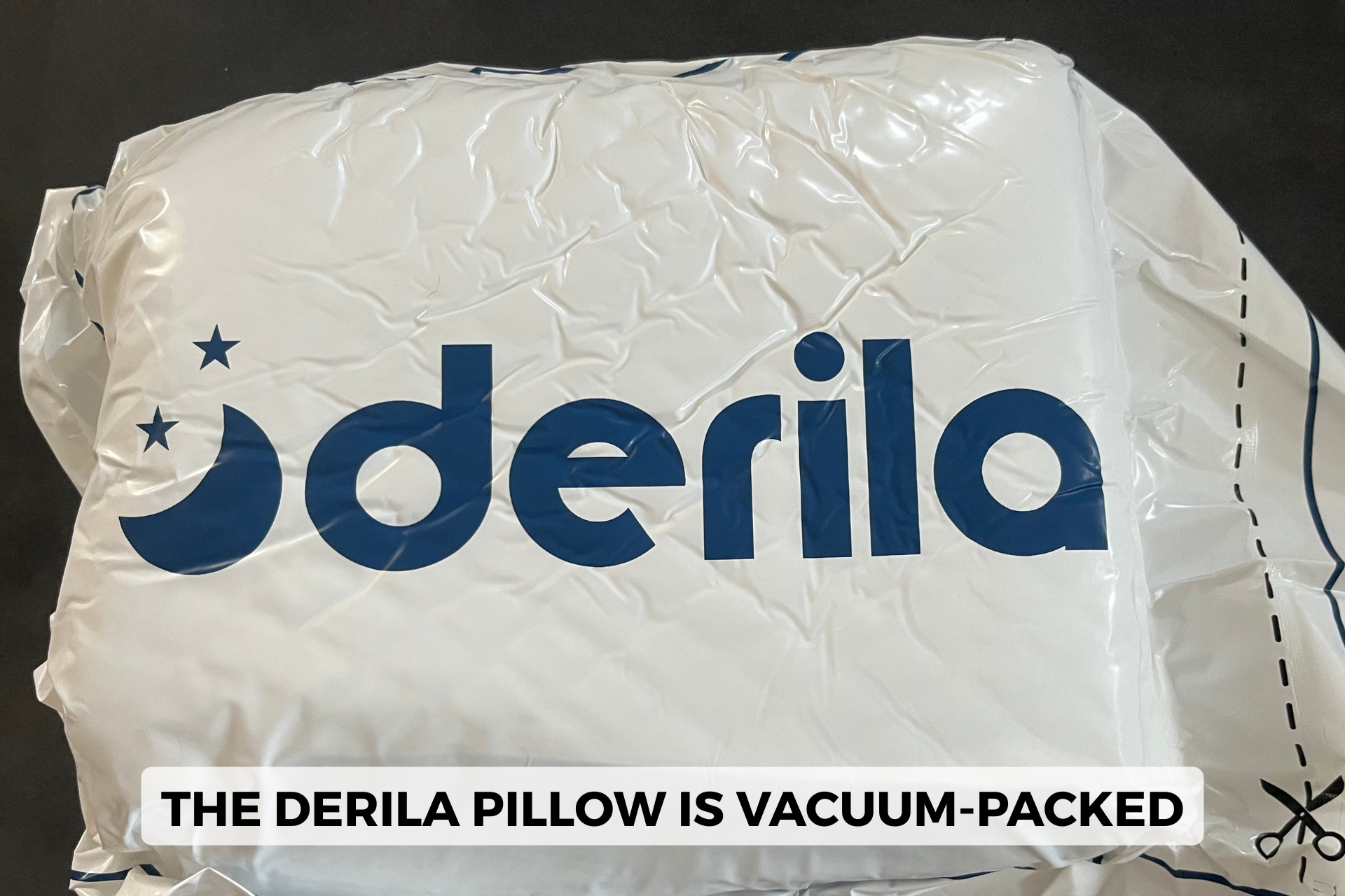 derila pillow vacuume packed